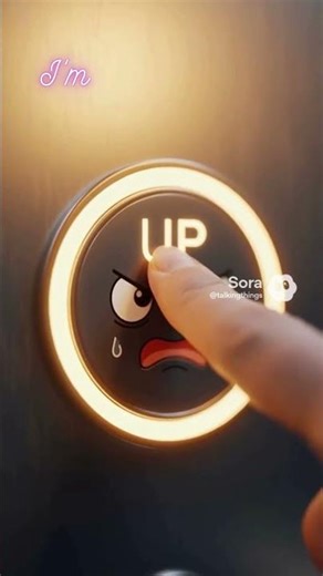 POV: Your Elevator Button Is BEGGING You to Stop 😭🔘