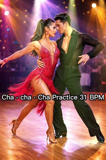 Cha-Cha-Cha Practice | Clean Rhythm • Ballroom BPM