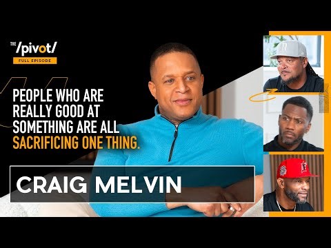 Craig Melvin The REAL cost of success nobody talks about, parenting and Savannah returns. The Pivot