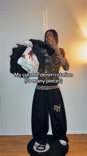 jaiden on Instagram: "My current denim rotation - - - #explore #reels #fashion #viral #style"