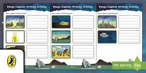 Beegu: Caption Writing Activity