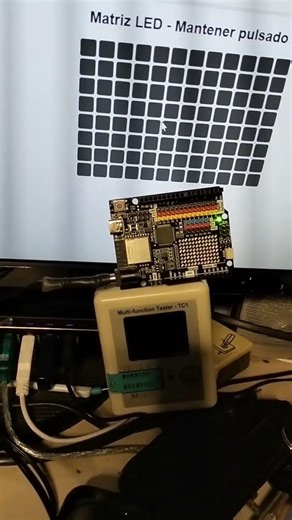 Tektronix 7854 keyboard emulator project