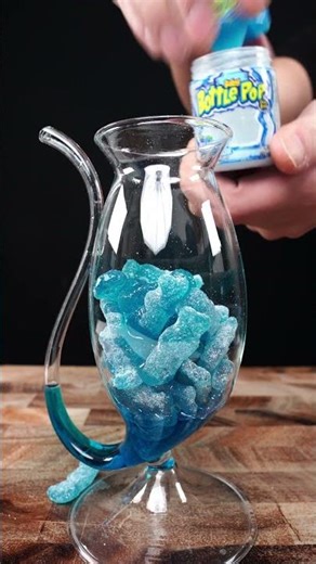 Sour Blue Raspberry Drink #asmr