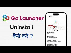 How To Uninstall Go Launcher | Go Launcher App Delete Kaise Kare | Go Launcher App Kaise Hataye?