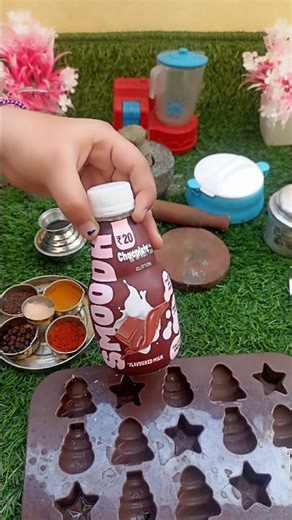 Friends Eroju mini kitchen Set tho👩‍🍳 mini chocolate🍫 ice cream🍦 chesanu😋#miniaturecooking