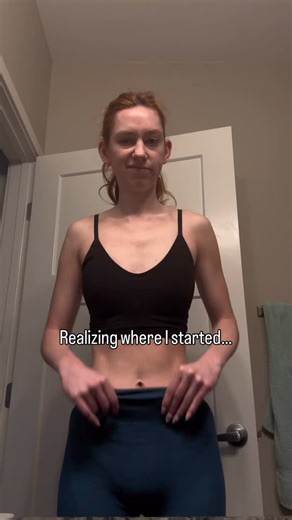 Ana Saia | 1.5 years later and I’m proud of how far I’ve come, only going to get stronger💪 . . #pelirroja #thenvsnow #explorepage✨... | Instagram