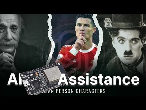ESP32 AI Assistant with OpenAI | Cristiano Ronaldo Ai assistant esp32 | esp32 ai assistant human