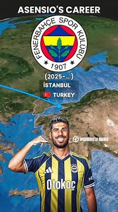 244K views · 2.9K reactions | MARCO ASENSIO'S CAREER    #madridistamania #football #fenerbahçe | Madridista Mania | Facebook