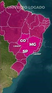 The Longest Borders Between Brazilian States