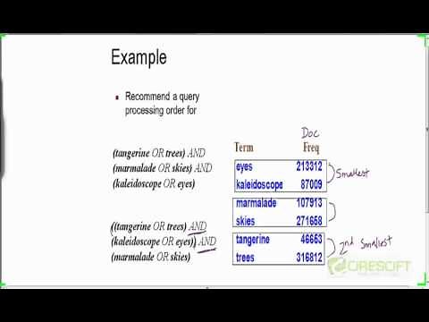 WDM 10: Query optimization using Document Frequency 2