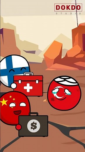 Pray for Turkey #countryballs #shorts