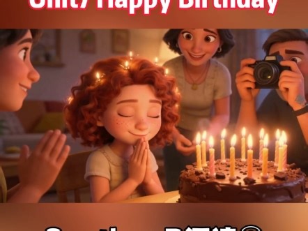 新人教七上Unit7 Happy Birthday！SectionB阅读ai视频，第二篇，已添加到课件吗！课件带有配套教学设计#新课课件