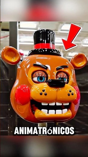 This is how the animatronics in FNAF were made 😱 #fnaf #fivenightsatfreddys #funfacts