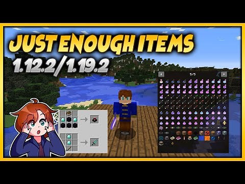 Just Enough Items (JEI) Todos los Crafteos y Usos | MINECRAFT MODS REVIEW (1.12.2-1.19.2)