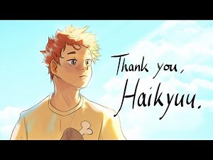 Thank you, Haikyuu.