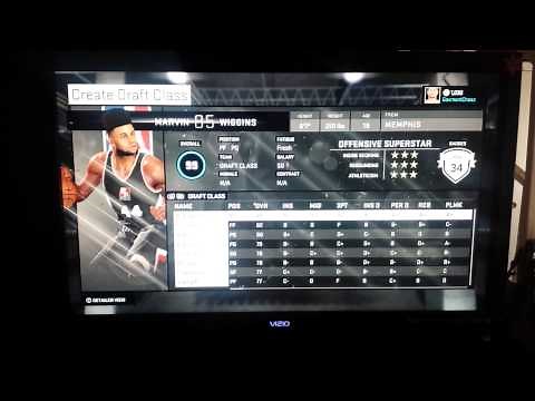 Assign created player to team. NBA 2K15 & NBA 2K16