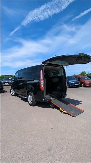 Ford Tourneo Custom wheelchair vehicle. #wheelchairaccessible #automobile #ford #tourneo