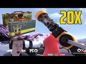 Unboxing 20 Powerhouse + Concealed Killer Cases & Giveaway! TF2 Gun Mettle Update.