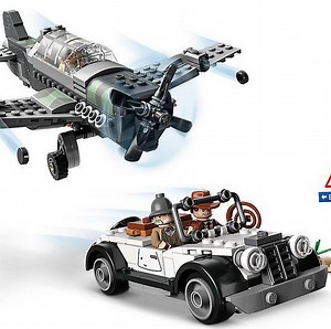 LEGO (77012) Indiana Jones - Flucht vor dem Jagdflugzeug für 19,99€ (statt 26€)