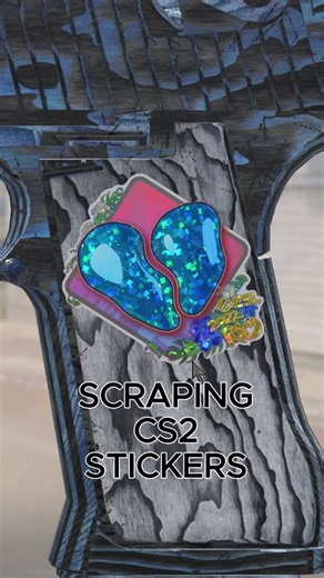 00 Nation Glitter Sticker Scrape #csgo #cs #counterstrike #counterstrikeglobaloffensive #csgostickers #cs2stickers #cs2stickercraft