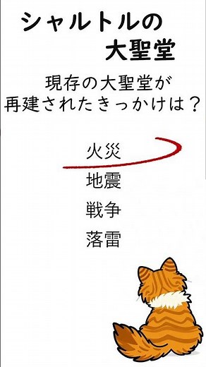 【世界遺産検定】シャルトルの大聖堂