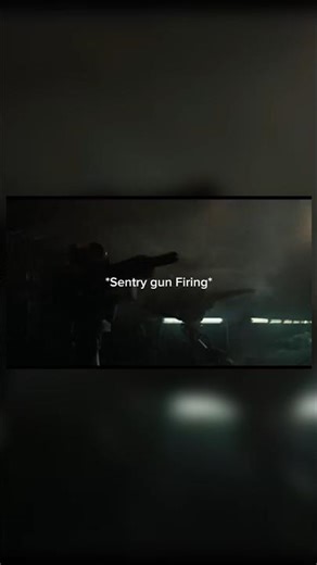 Sentry gun try to Stopping Xenomorph!