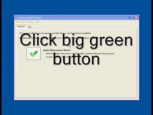 How to install windows xp from a usb flash (WinToFlash)