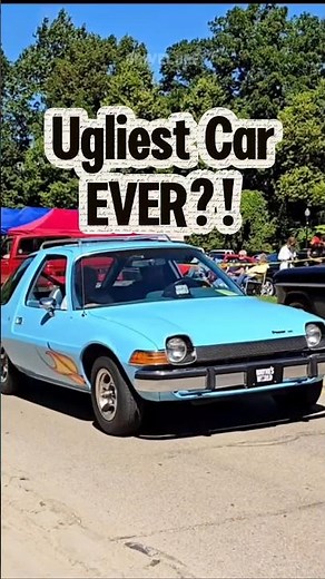 1976 AMC Pacer: Ugly… or Genius? 😳🔥 #shorts #amcpacer #carhistory