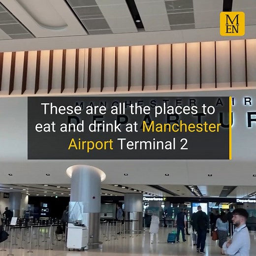 Manchester Airport's Terminal 2 had a makeover last summer - this is what you can find there now 🍔🍻✈️ | Manchester Evening News