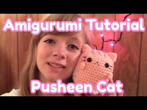 Amigurumi Beginner Tutorial - Pastel Pusheen Cat Crochet