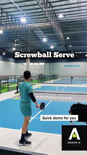 Most Annoying Pickleball Screwball Serve In Open Play