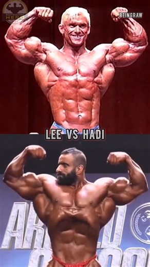 Lee Priest VS Hadi Choopan Physique Comparison 😱