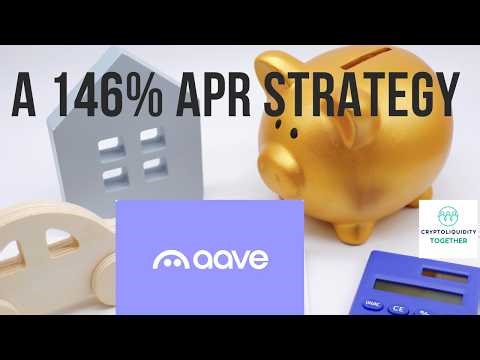 AAVE +146% apr in defi possible ? lending borrowing