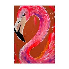 Abstract Flamingo