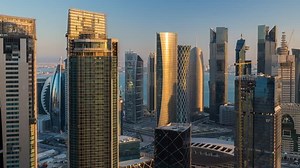 Doha Qatar February 2016 Time Lapse Stock Footage Video (100% Royalty-free) 17034760 | Shutterstock
