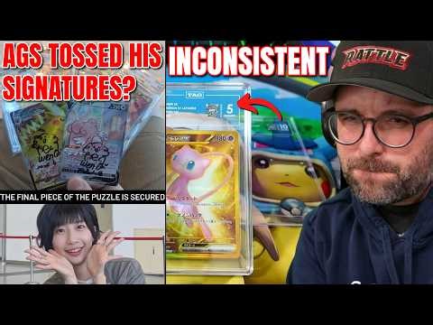 TAG Inconsistency & AGS Signature Nightmare - Pokemon Card Grading