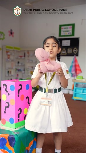 Delhi Public School Pune on Instagram: "A surprise from the mystery box, a teddy bear, and the sweetest smile! 🧸✨ At DPS Pune, moments like Show & Tell turn excitement into confidence, helping little voices speak with joy and ease. #DPSPune #ShowAndTell #LittleMomentsBigLearning #ConfidenceFromTheStart #EarlyYearsAtDPS"