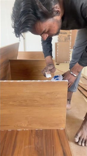 Box Fitting Ka Kaam Kaise Karte Hain | Furniture Work #shotrs