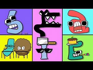 ALL Alphabet Lore Memes in Flipaclip Animation - COMPILATION