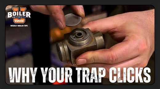 Thermodynamic Steam Traps (Disc Trap Cycling, Troubleshooting Failure Signs) - Weekly Boiler Tip | WARE