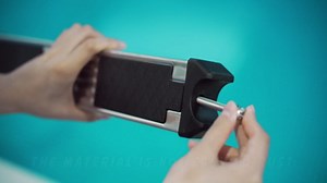 3 Piece Stainless Replacement Above Ground Pool Ladder with Reflective Strips Comes with 4 Rubber Stoppers, 1.9 Inch Non Slip Steps (with Bolts) Suitable for Swimming Stairs