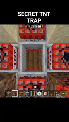 Minecraft TNT Trap Prank on My Friend! 😂 #minecraft #shorts