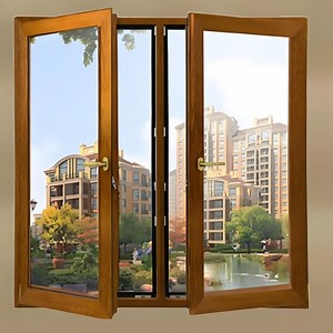 [Hot Item] Two Color Co-Extrusion PVC Profile UPVC Glass Window for Bedroom