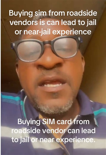 I would advise you go to designated places to buy your SIM card #follower #mobileservice