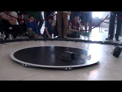 Mega Sumo Robots at International robot competition RobotChallenge 2014