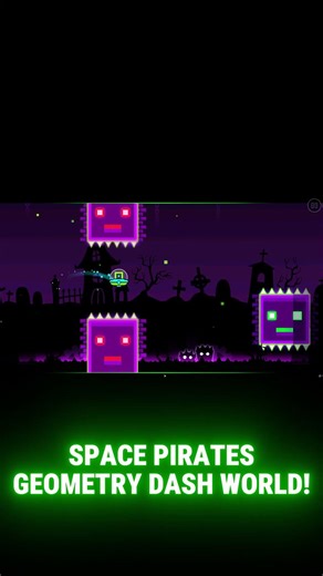 Space Pirates Geometry Dash World!