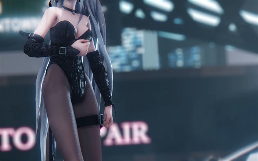 【极致MMD】猫女的魅惑，似毒似快乐，我是Haku。