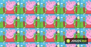 Jogo Colorir Peppa E Sua Família no Jogos 360