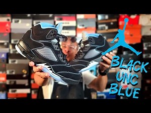 Air Jordan 5 Black UNC Blue (2026) Full Review + On Feet”