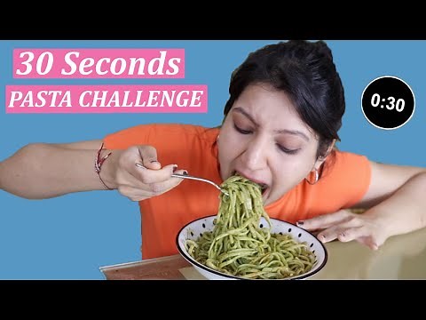 30 SECONDS PASTA CHALLENGE | Laughing Ananas